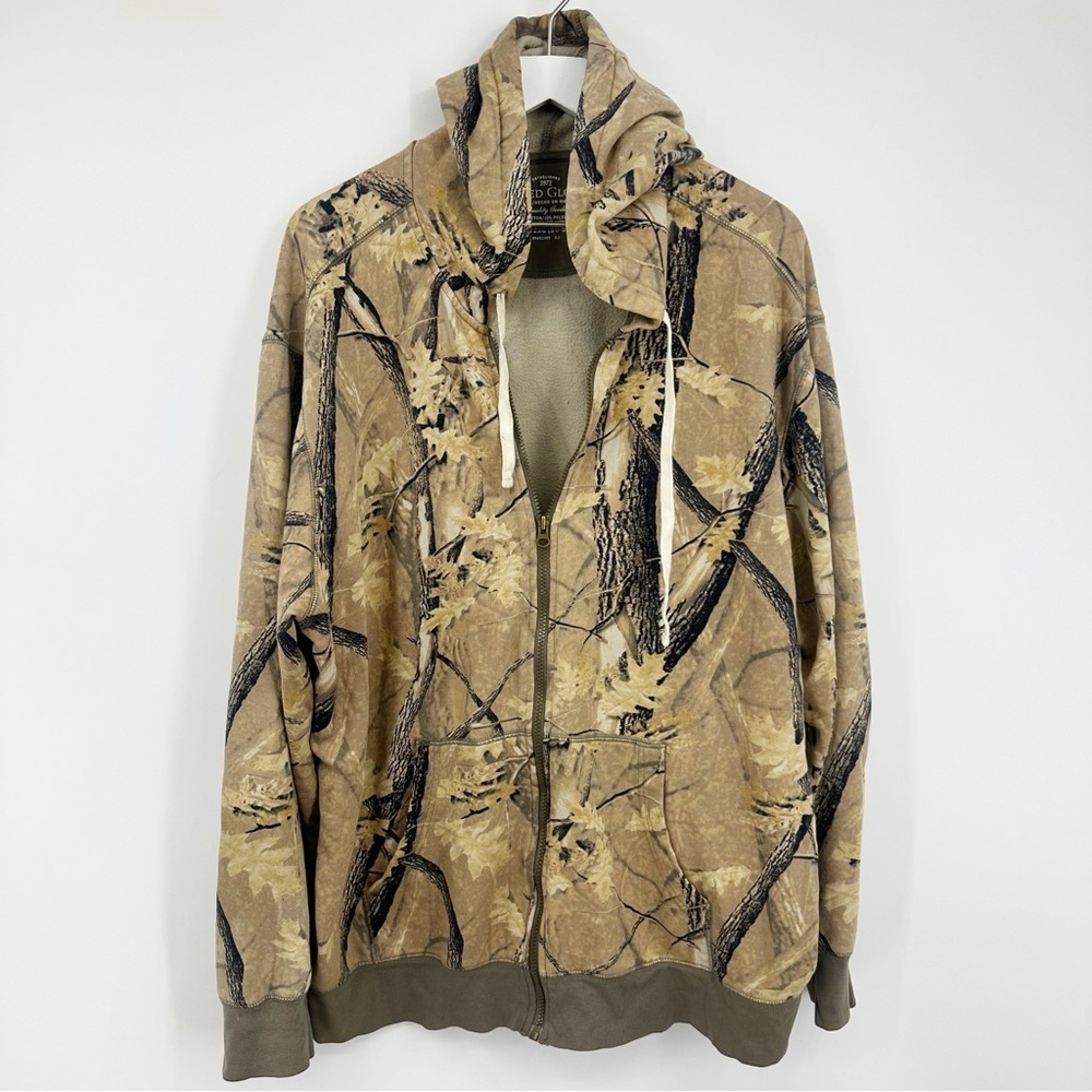 Vintage Y2K Style Camouflage Baggy Slouchy Jacket Size 2X Streetwear